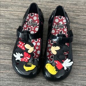 Disney Minnie Mouse Kids Shoes - Black and Yellow